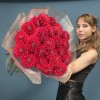 25 пышных красных георгин